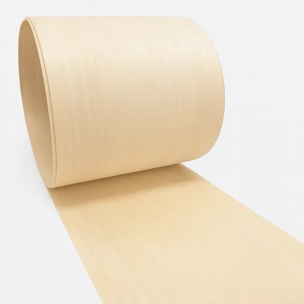Chapa de Madera Maple Floreado Reconstituida 65x250cm