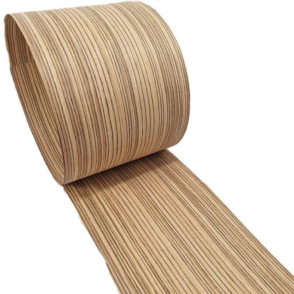 Chapa de Madera Zebrano Reconstituida 21x50cm