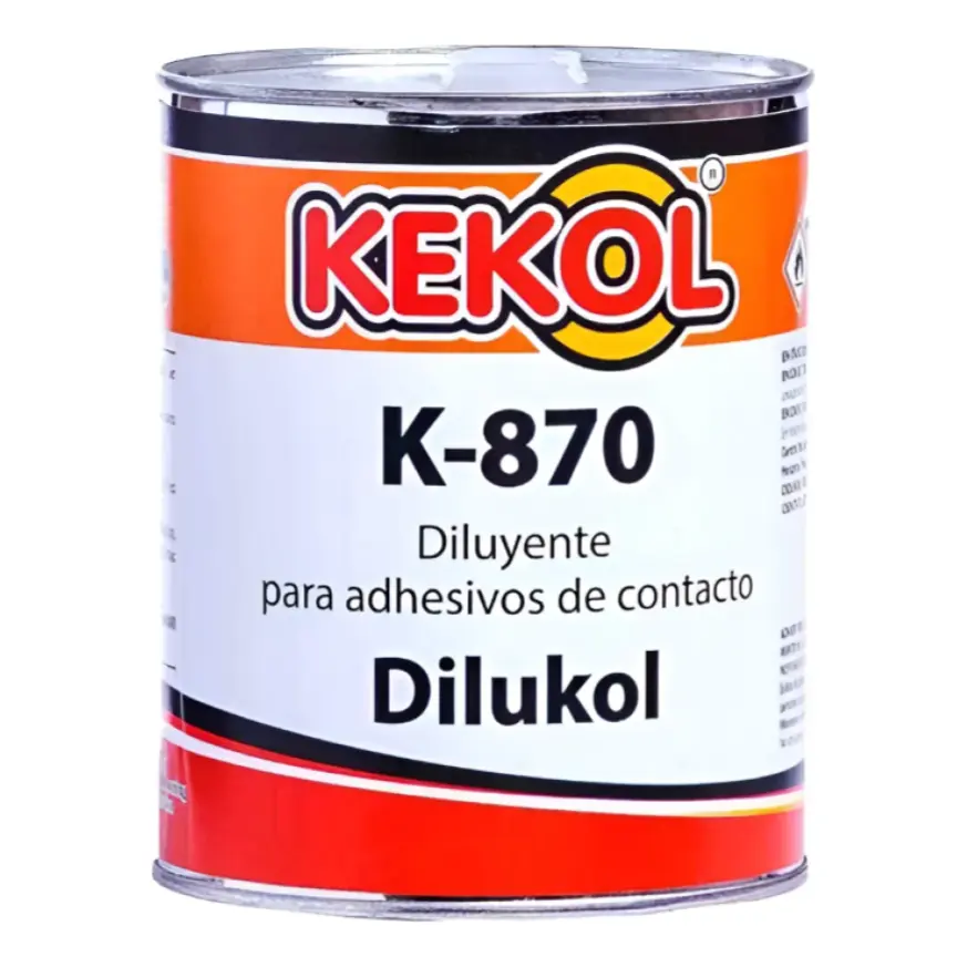 Diluyente K-870 1I Adhesivos De Contacto Kekol