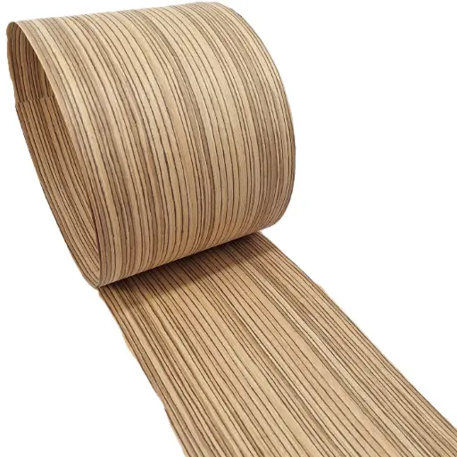 [CHA-ZEBRANO-32X250] Chapa de Madera Zebrano Reconstituida 31x240cm